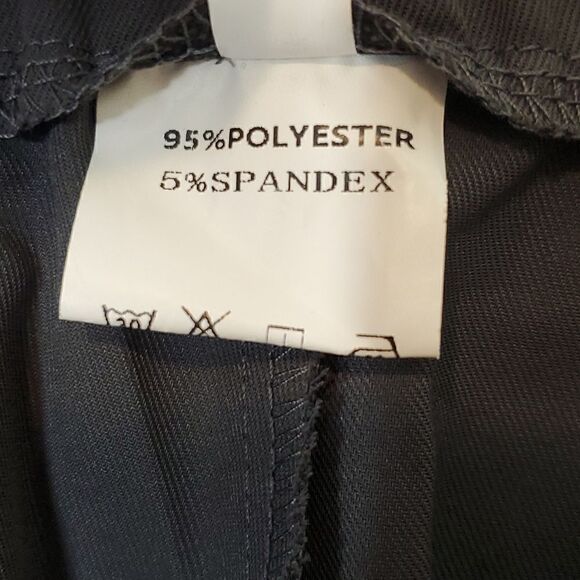 Lot of 3 Wide Legged Pants Grey, Brown, Black Trousers Size Small - Picture 9 of 17